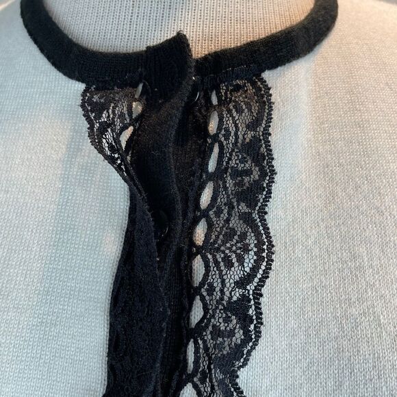 NWT Larry Levine Cardigan Sweater Top Size M - Picture 3 of 10